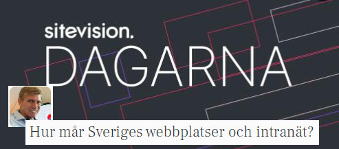 SiteVision-dagarna 19- 20 oktober