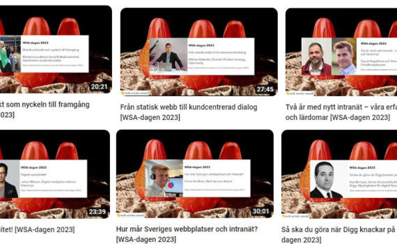 Filmer från WSA-dagen 2023