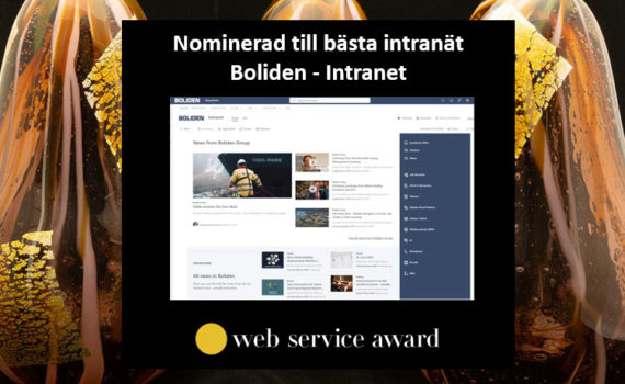 Boliden intranet: Transparens och tillgänglighet i fokus