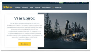 Case: Epirocgroup.com - En webb under ständig förbättring