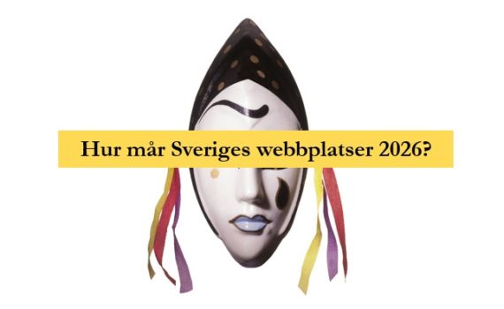 Ny trendrapport: Hur mår Sveriges webbplatser 2026?